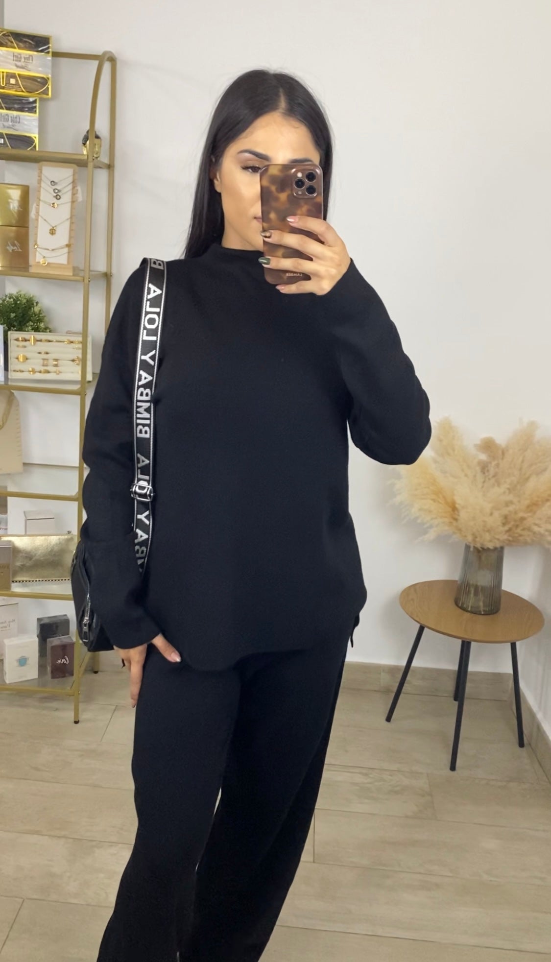 Conjunto de punto negro
