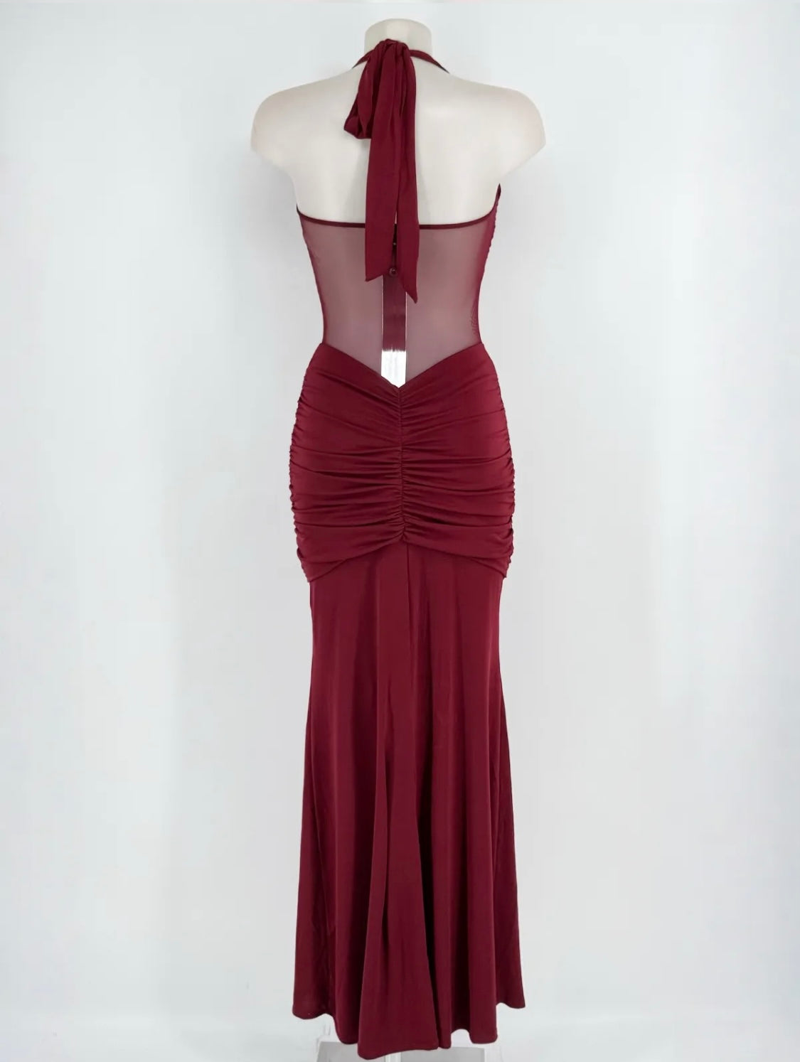 Vestido transparencia