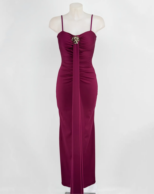 Vestido flor bungavilla