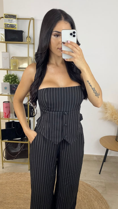 Conjunto líneas negro