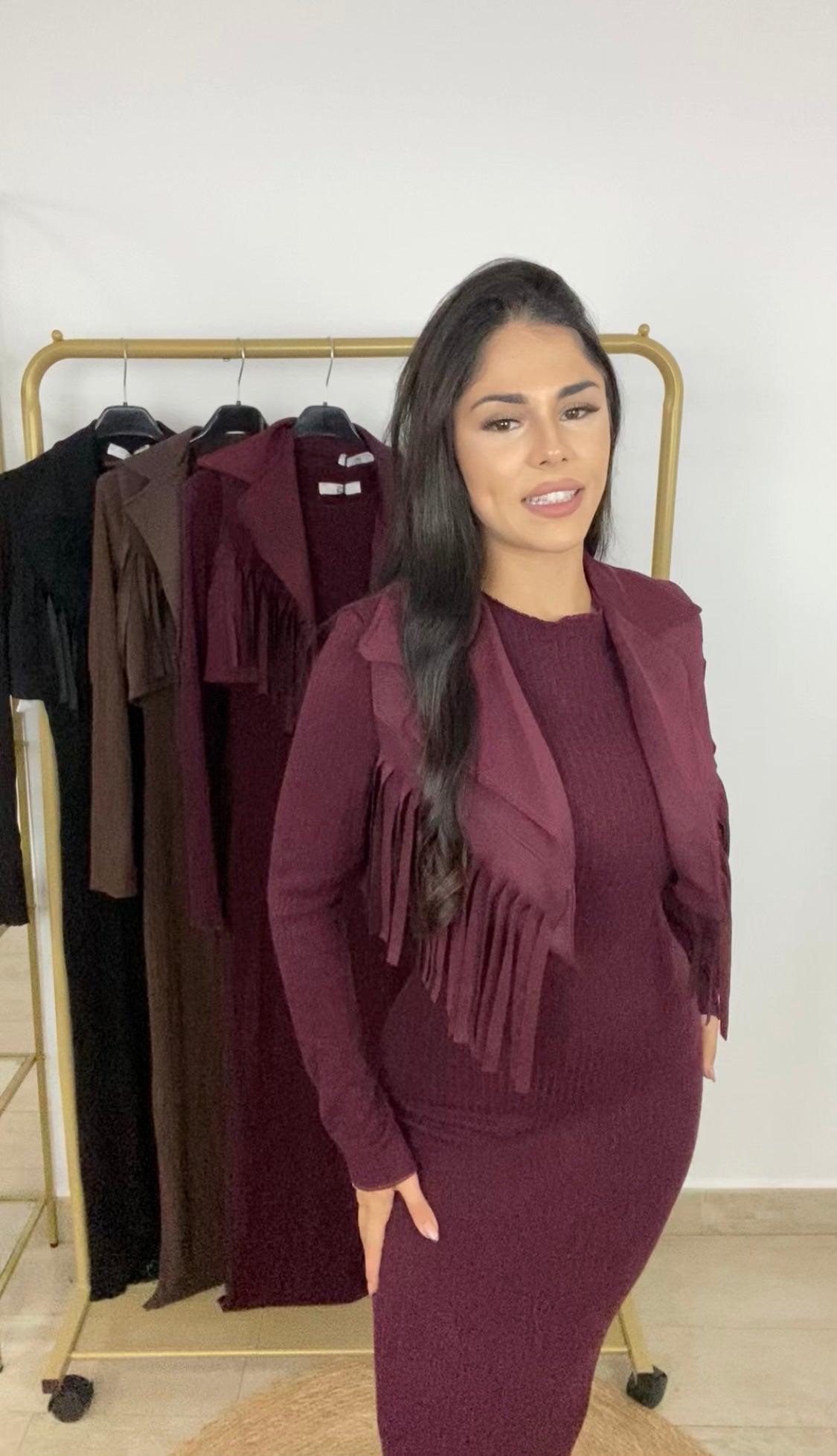 Vestido con chaleco
