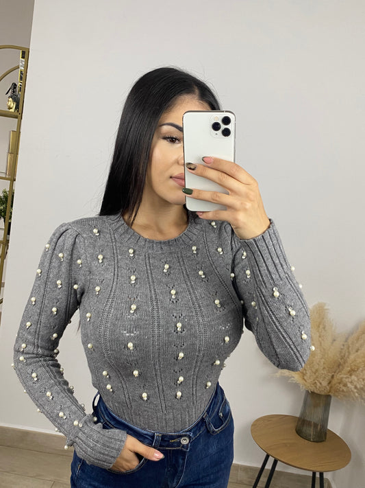 Jersey perlas gris