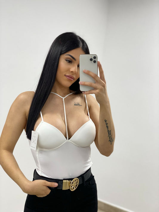 Top cuerda blanco