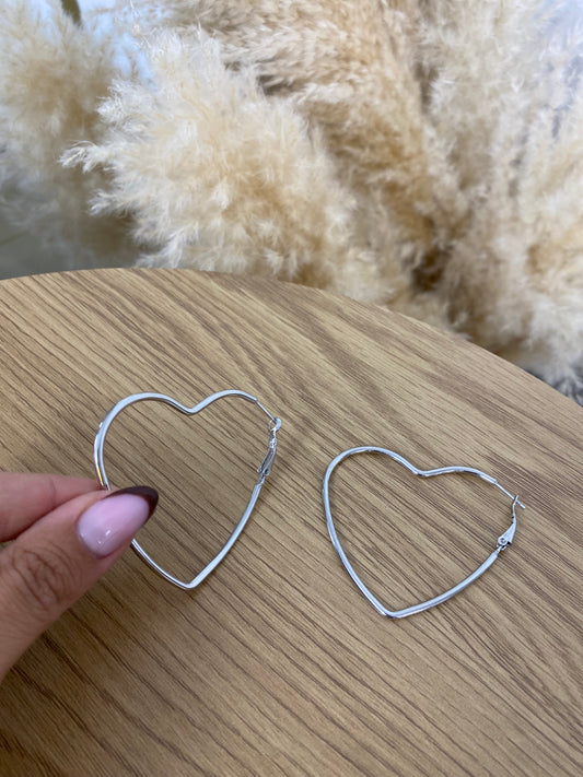 Pendientes corazón