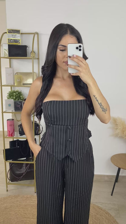 Conjunto líneas negro